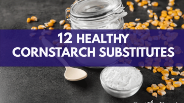 What is a healthy alternative to cornstarch?