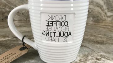 What is a large mug?