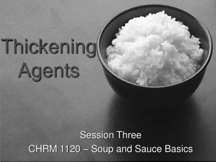 What is a natural thickening agent?