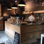 What is a small coffee shop called?