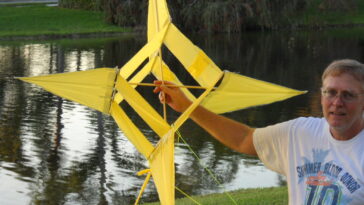 What is a winged box kite?