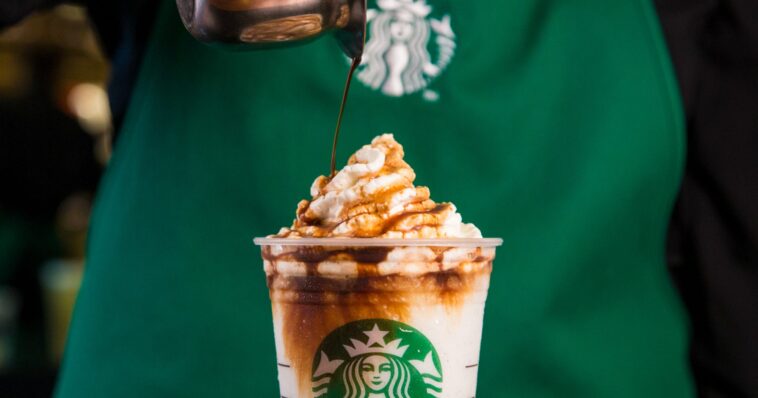 What is an affogato shot at Starbucks?