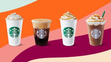 What is considered a fall drink at Starbucks?