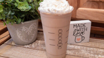 What is in Starbucks iced white mocha?