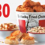 What is in a 10 piece family feast?