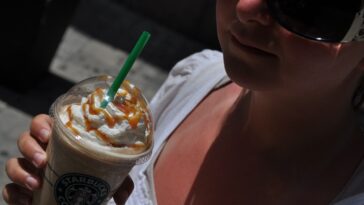 What is in a Caffe Vanilla Frappuccino?