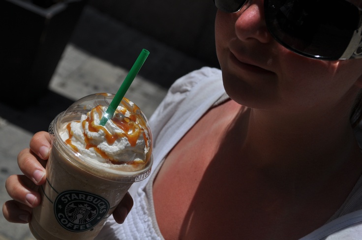 What is in a Caffe Vanilla Frappuccino?