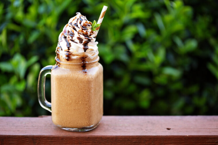 What is in a Mocha Light Frappuccino?