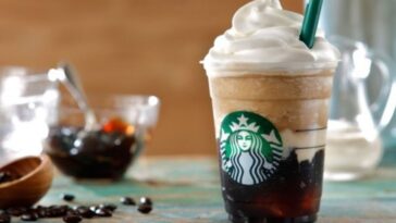 What is in a Starbucks Coffee Frappuccino?