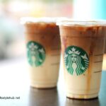 What is in a Starbucks caramel iced coffee?