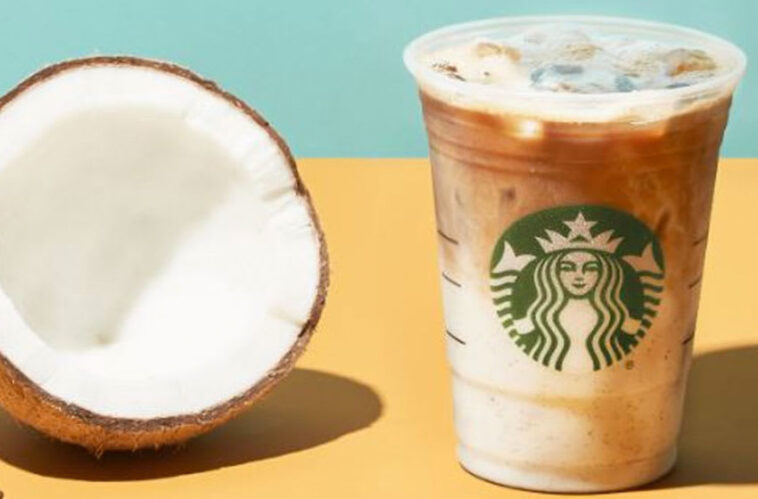 What is in a Starbucks iced vanilla latte?