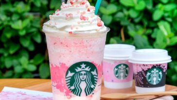 What is inside the Starbucks pink drink?