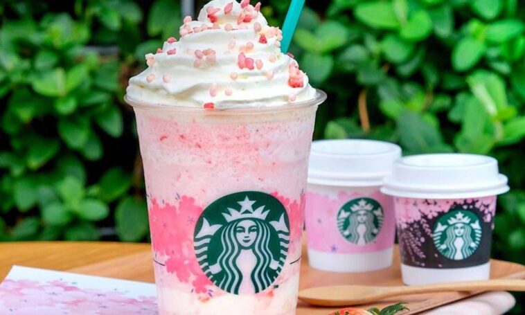 What is inside the Starbucks pink drink?