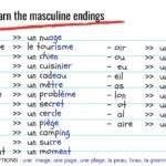 What is small in French masculine?