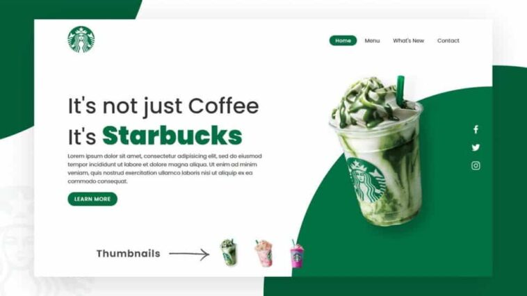 What is the Starbucks Wi-Fi landing page?