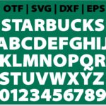 What is the Starbucks font?