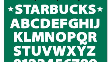 What is the Starbucks font?