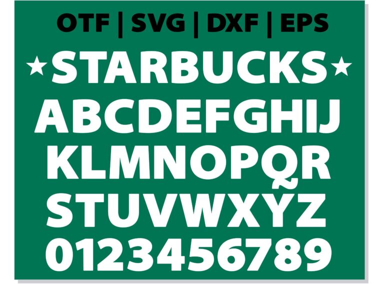 What is the Starbucks font?