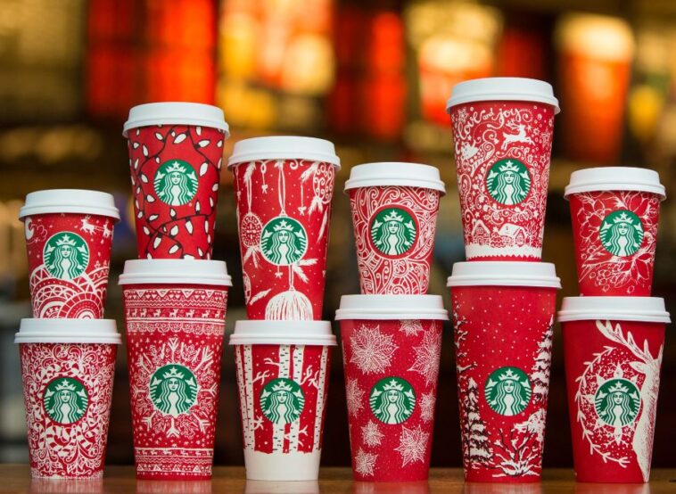 What is the Starbucks holiday Red cup?