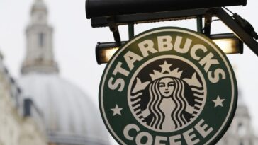 What is the Starbucks logo look like?