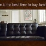 What is the best month to buy furniture on sale?