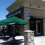 What is the busiest Starbucks in California?