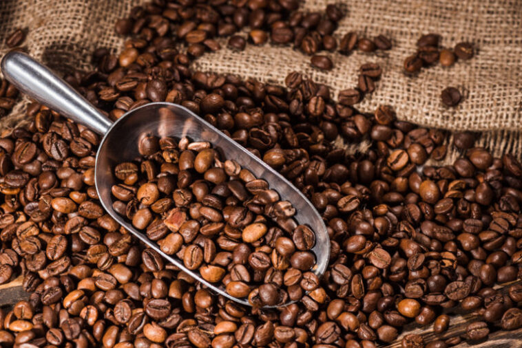 What is the cost of raw coffee beans?