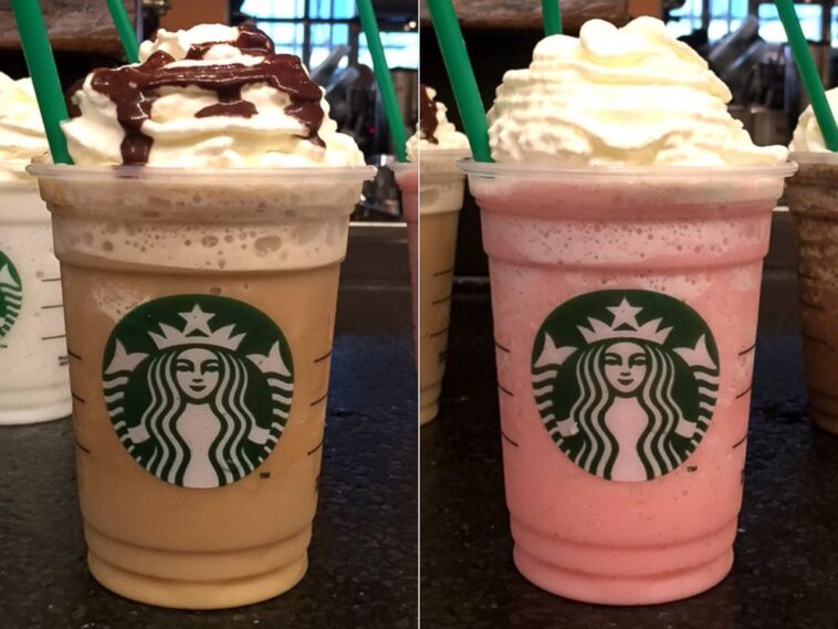 What is the cotton candy drink at Starbucks called?