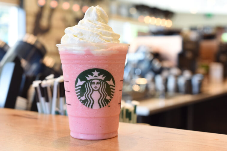 What is the cream base in a Starbucks Frappuccino?
