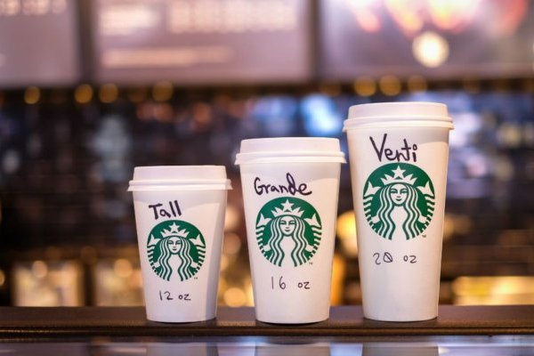 What is the difference between Venti and Grande?