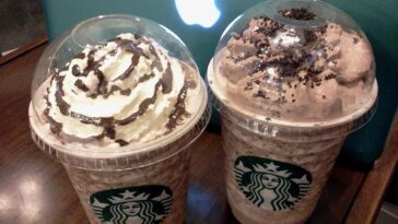 What is the difference between a mocha chip and a Java Chip Cookie Crumble Frappuccino?