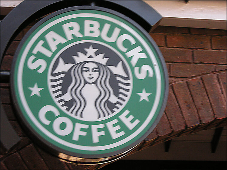 What is the lady on the Starbucks logo?