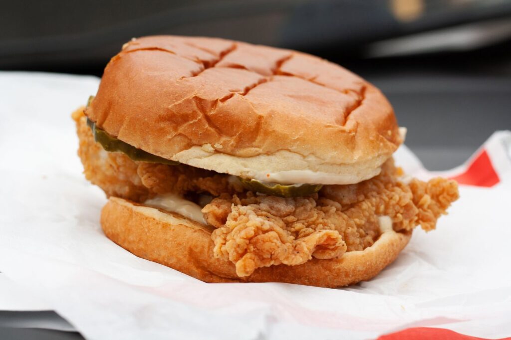 What is the new KFC sandwich?