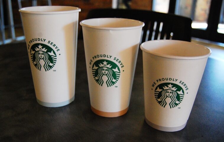 What is the new size at Starbucks?