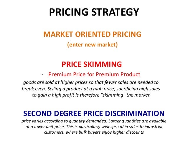 What is the pricing strategy of Starbucks?