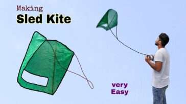 What is the purpose of a sled kite?