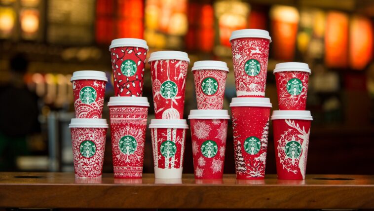 What is the red cup at Starbucks?