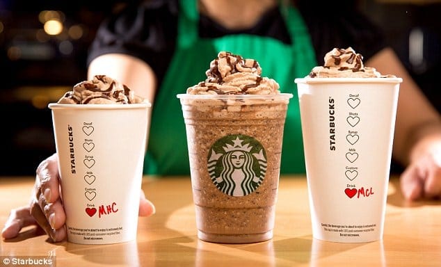 What is the slogan of Starbucks?