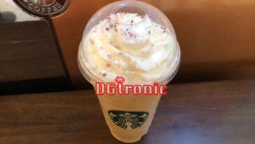 What is the toasted white chocolate frappuccino?