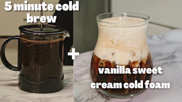 What is vanilla sweet cream cold foam?