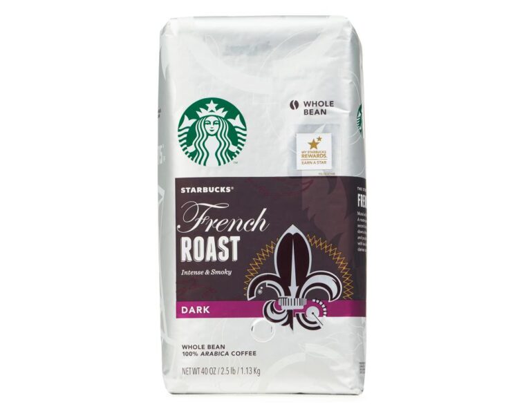What kind of beans are Starbucks French roast?