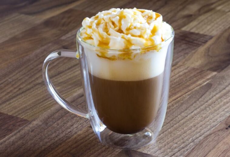 What kind of salt is used in Starbucks salted caramel mocha?