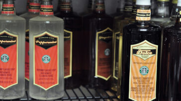 What kind of syrup does Starbucks have?