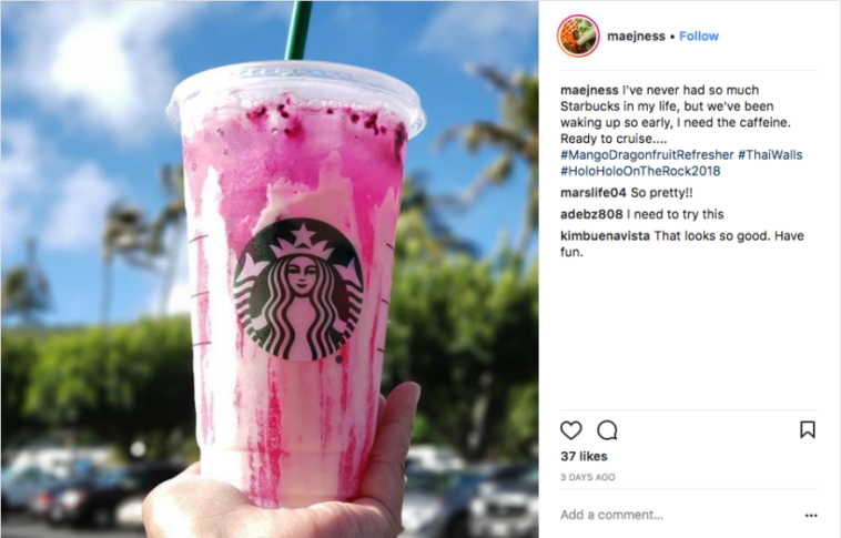 What lemonade do they use at Starbucks?