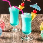 What makes the blue drink blue?