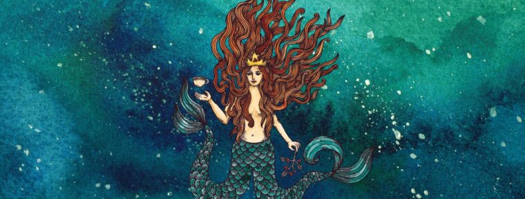 What mythical creature is the Starbucks logo?