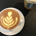 What roast does Starbucks use for lattes?