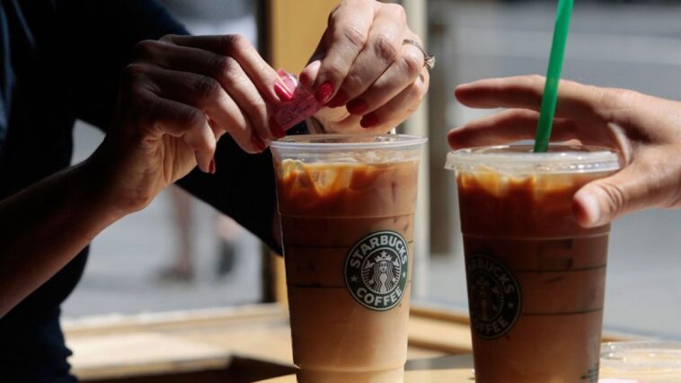 What roast is Starbucks iced coffee?