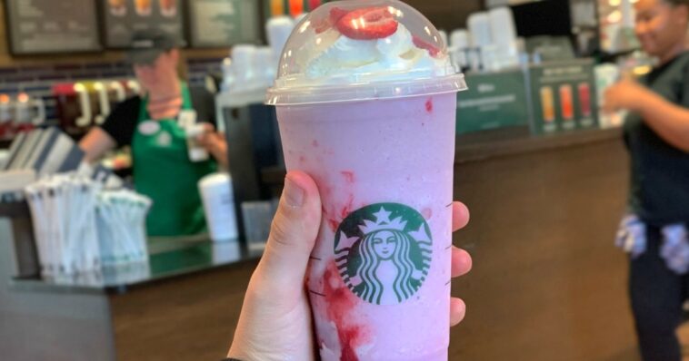 What size is Starbucks free birthday drink?
