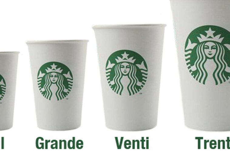 What size is Venti in Starbucks?